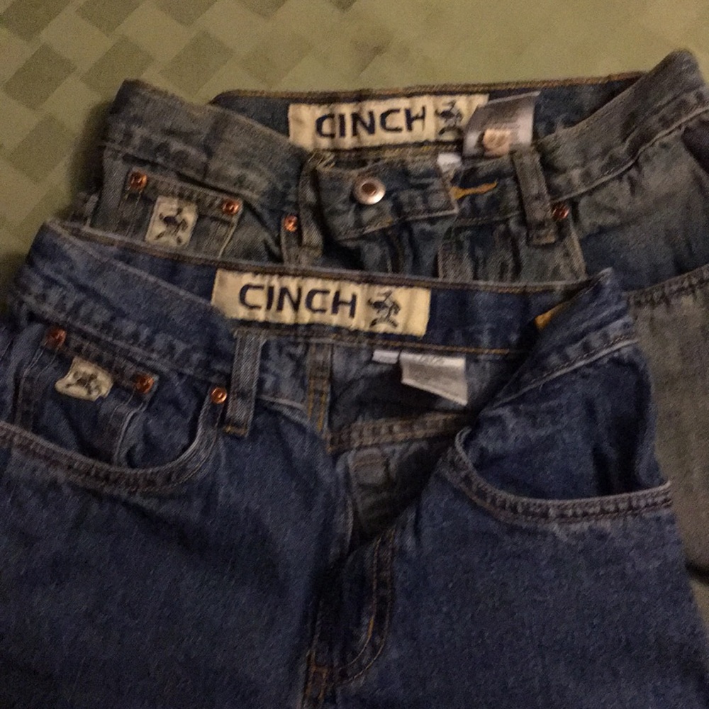 Boys Size 14 slim Cinch Jeans
